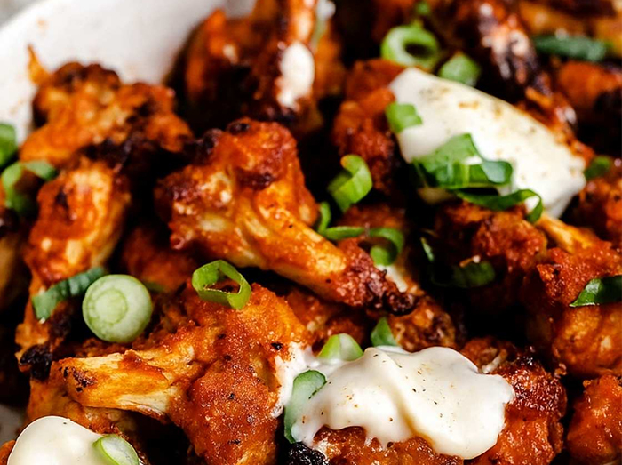 Buffalo Cauliflower Bites