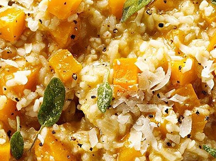 Butternut Barley Risotto