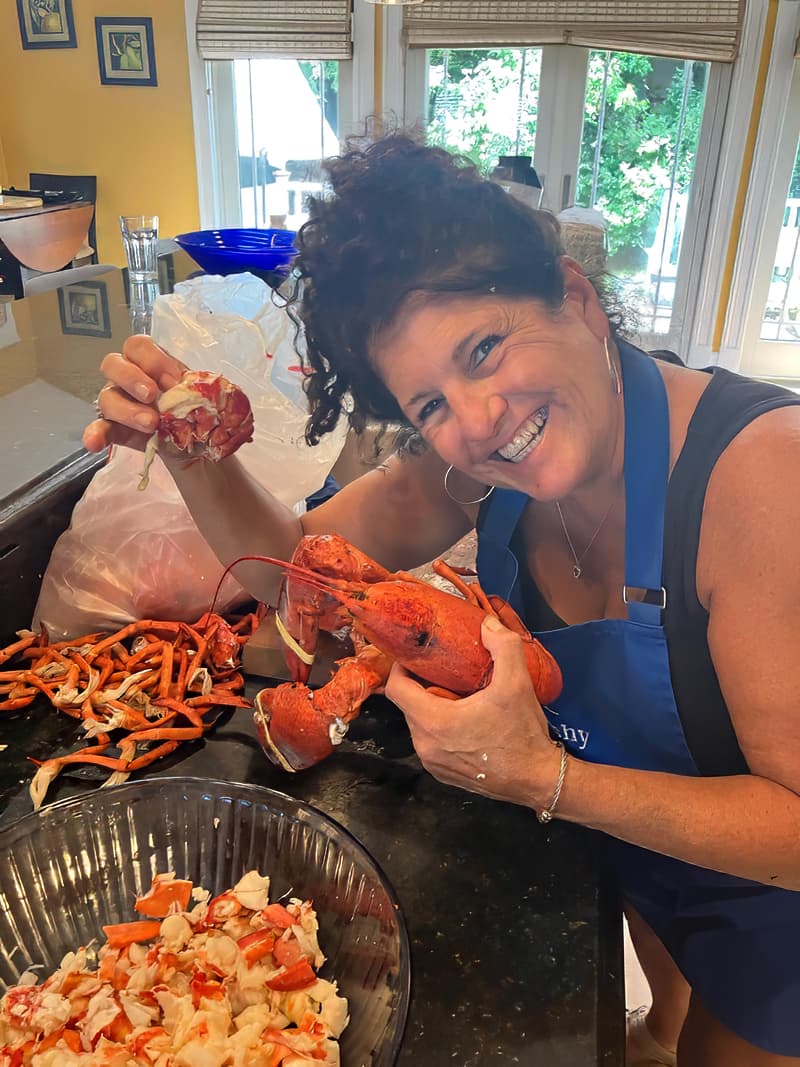 Carole Roche Lobster Salad Photo