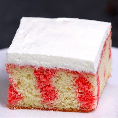 Refrigerator Jello Sheet Cake